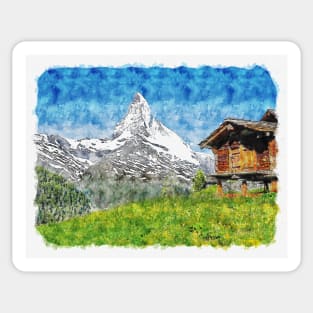 Matterhorn,Zermatt,Switzerland Sticker